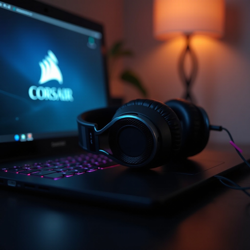 jak připojit Corsair headset k PC
