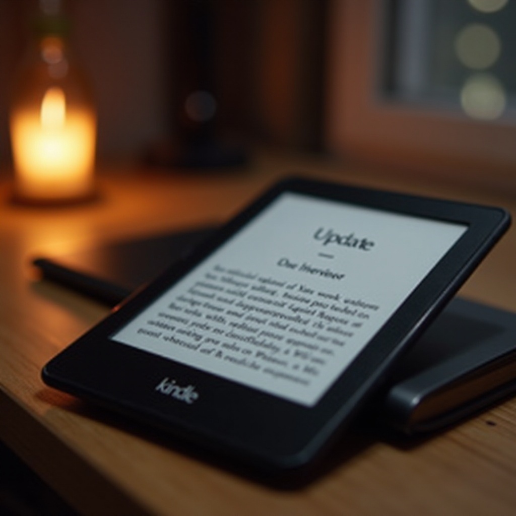 jak zaktualizować swojego Kindle