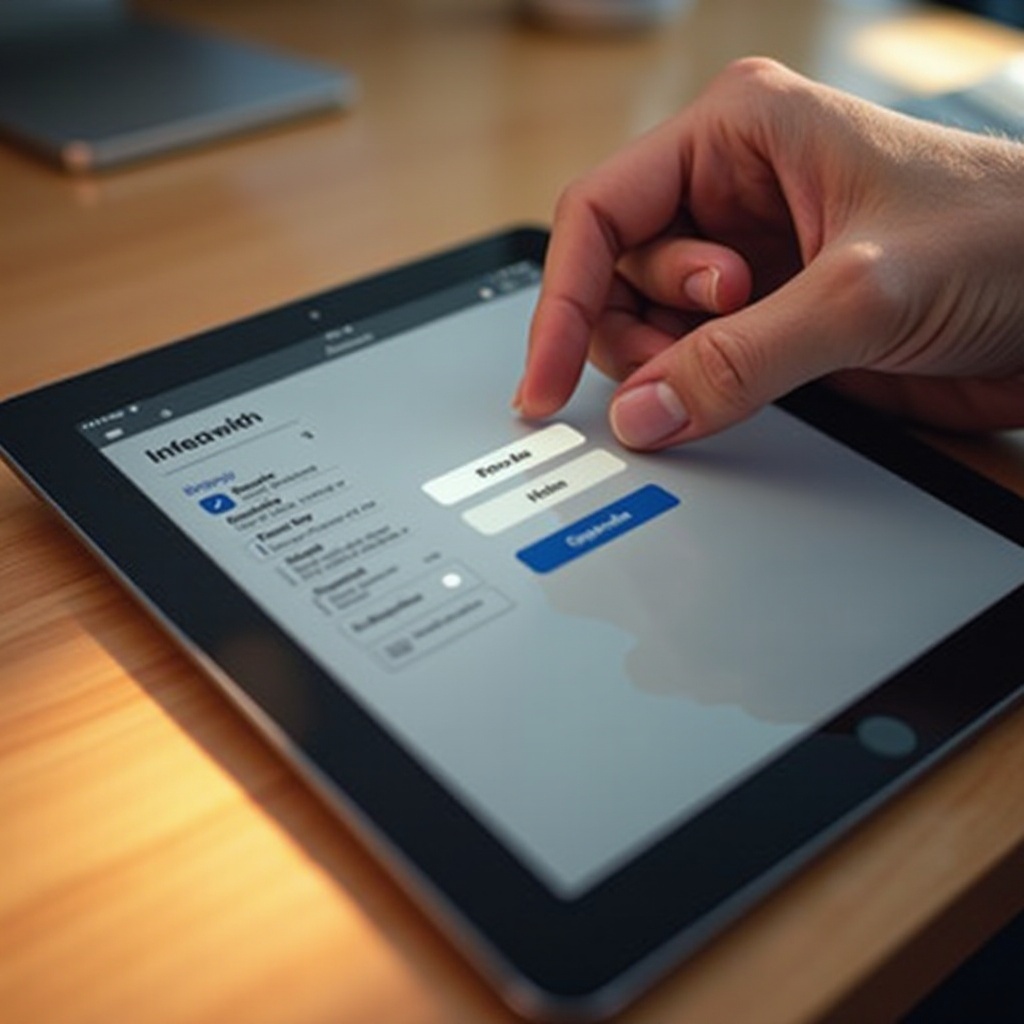 кнопка «Домой» на iPad сломана