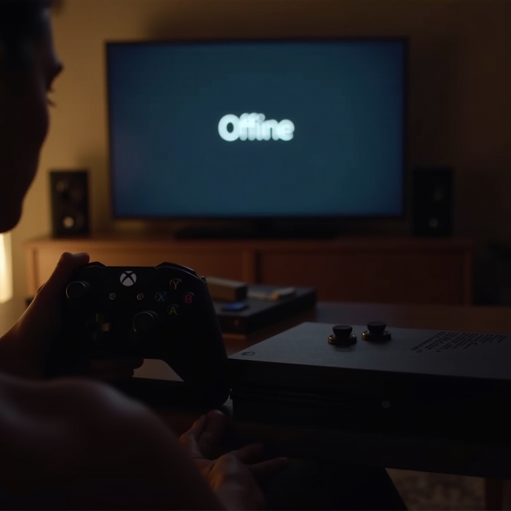 jak zapnout xbox, zatímco se zobrazuje offline