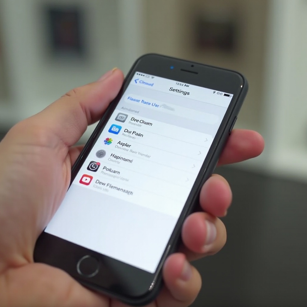 jak usunąć aplikację z iCloud na iPhonie