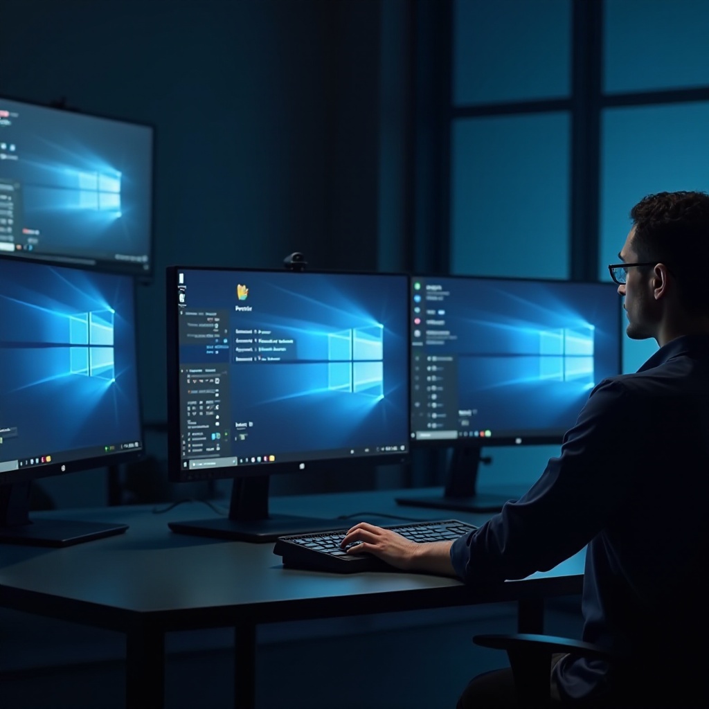 skrót klawiszowy przenoszący okno na inny monitor