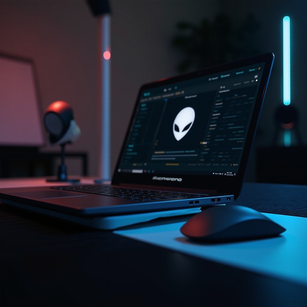 brak dźwięku na laptopie alienware