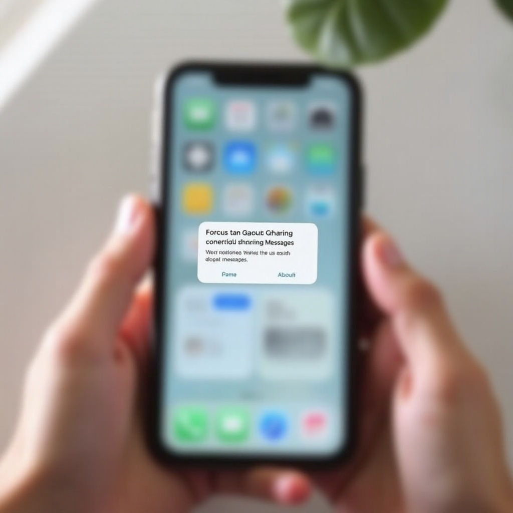 jaký je stav sdílení režimu soustředění na iPhone zprávách