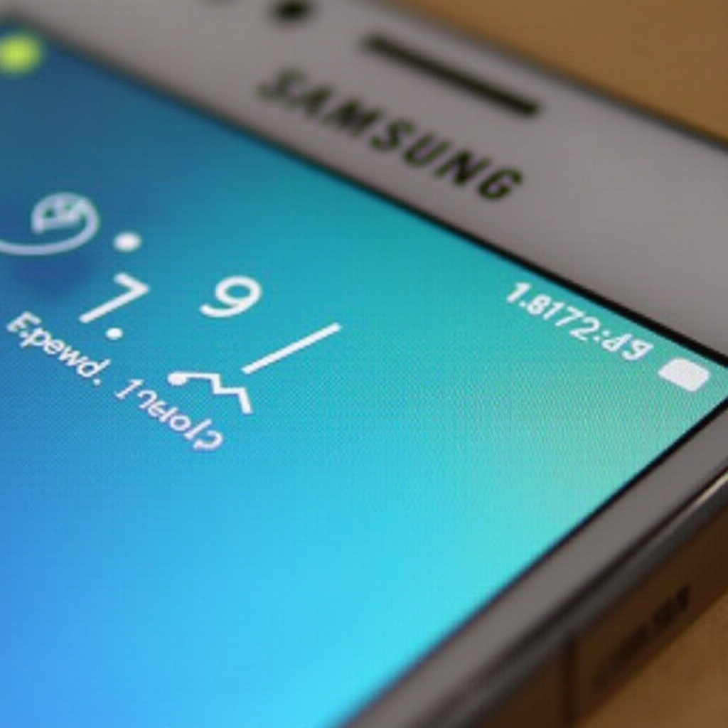 зелена провера поред броја телефона samsung