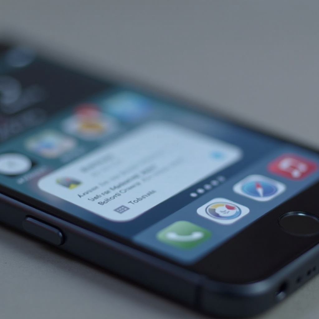 jaký je status zaostření na iPhone