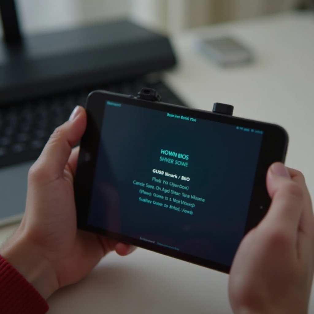 jak uruchomić w trybie BIOS na Steam Deck