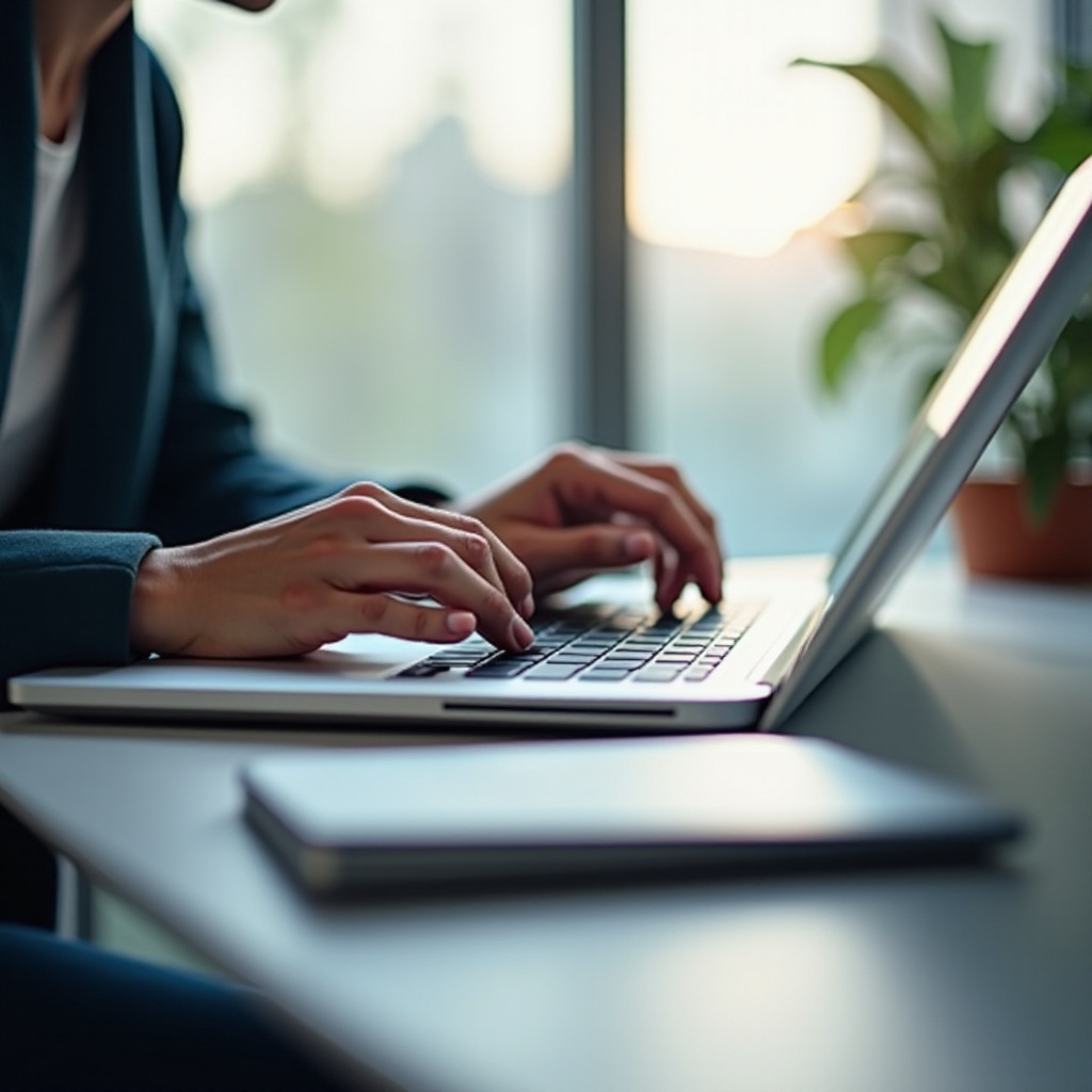 prostřední tlačítko myši na notebooku