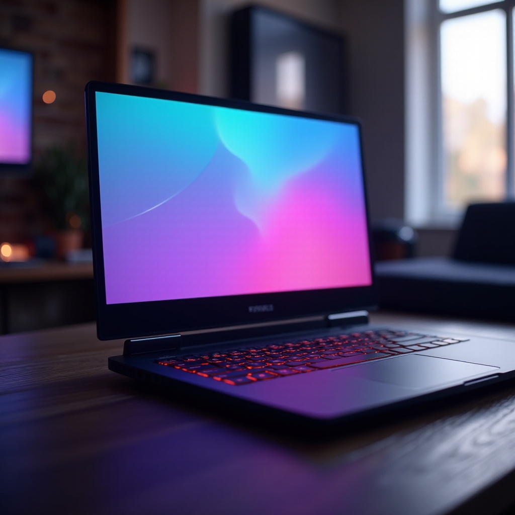 лучший игровой ноутбук с OLED-экраном