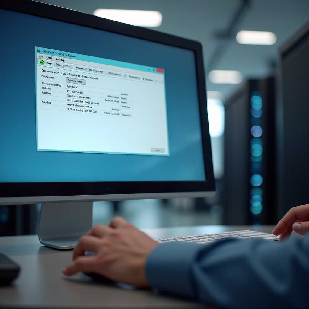 strefa czasowa w Windows Server jest wyszarzona