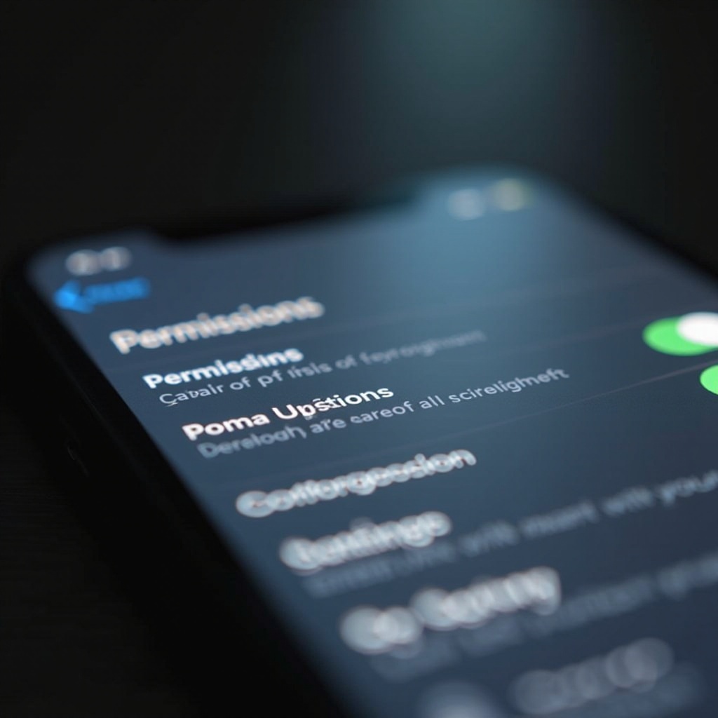 подешавања дозвола iphone