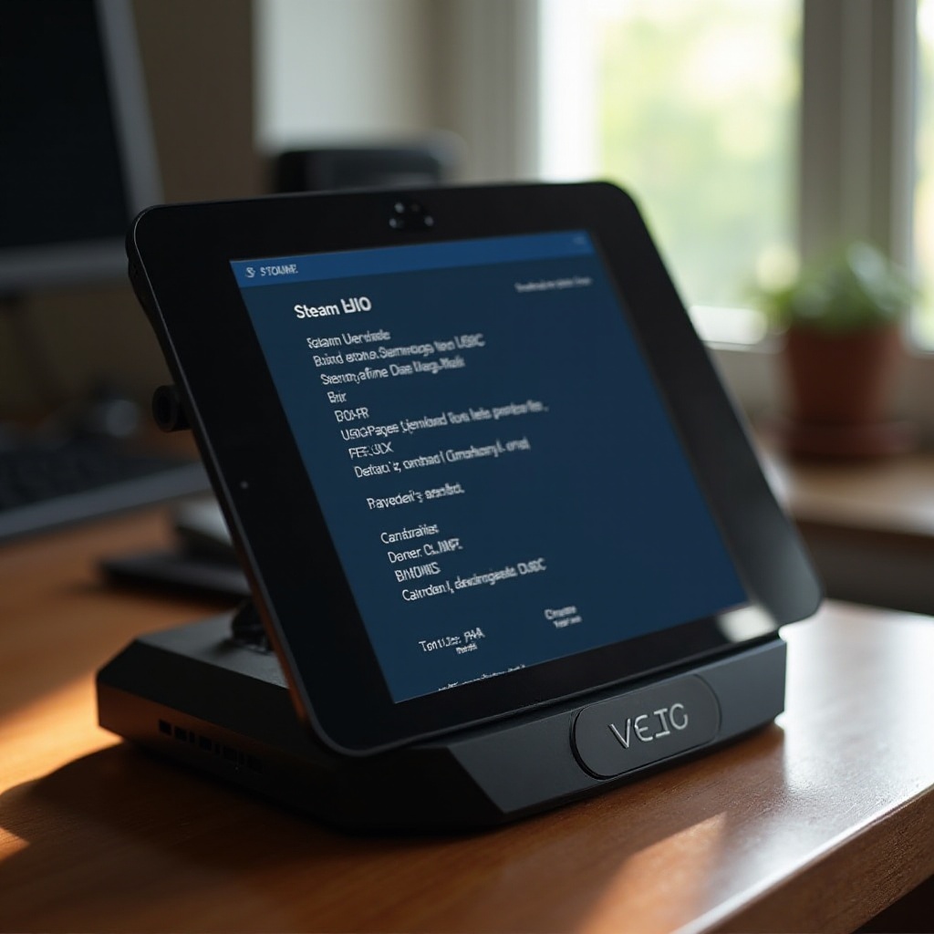 како се покренути у BIOS на Steam Deck