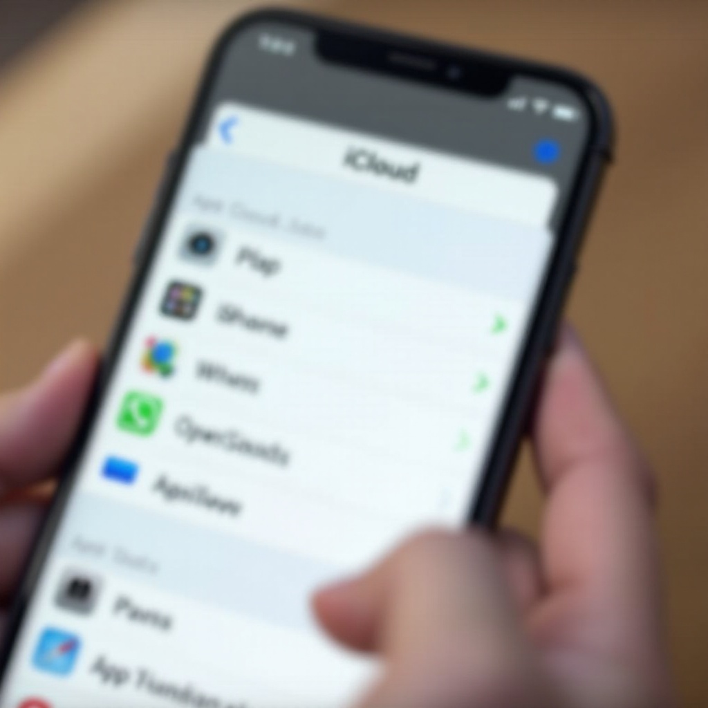 jak usunąć aplikację z iCloud na iPhonie