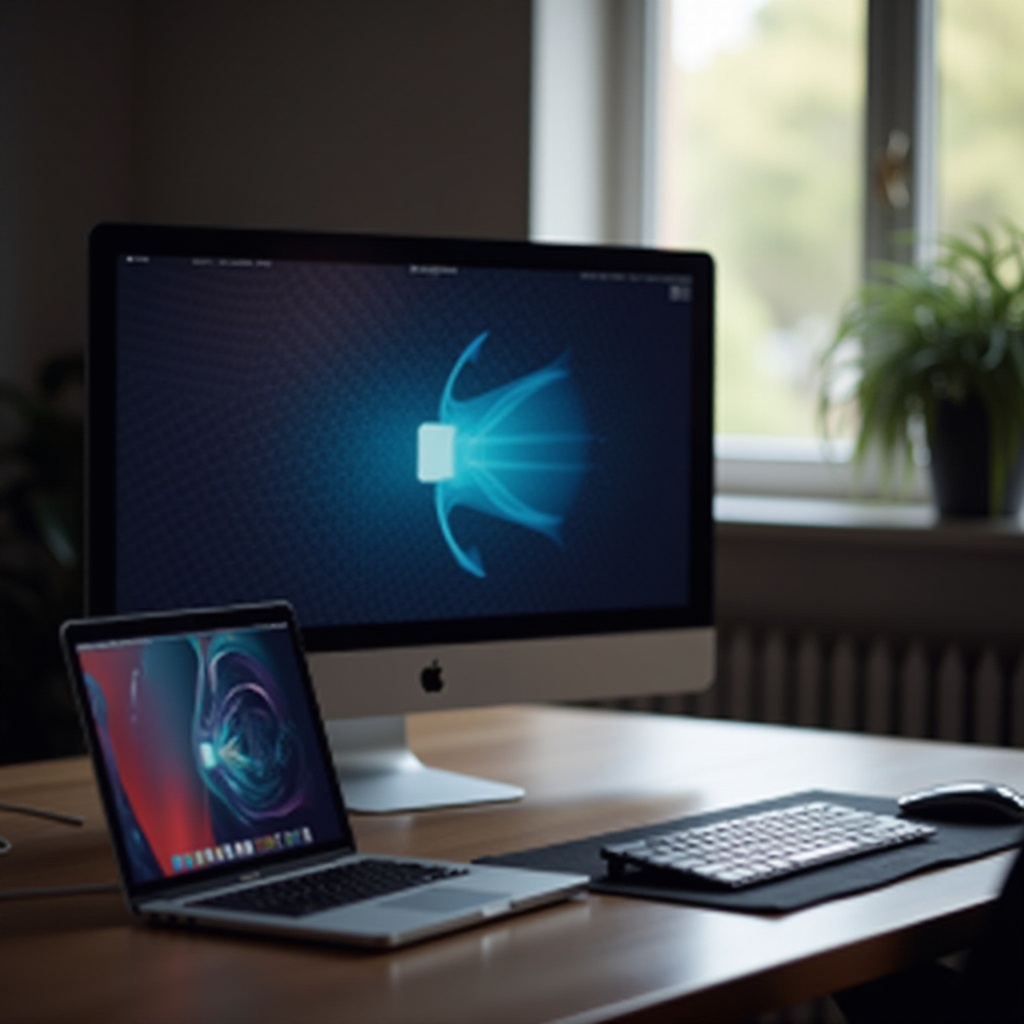 други екран Маца трепери укључујући се и искључујући се